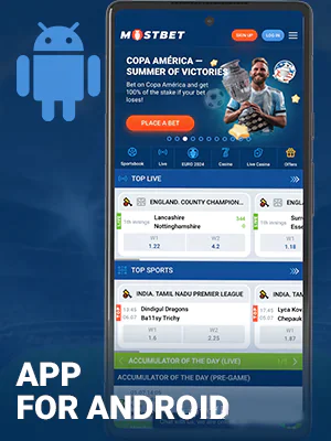 Mostbet Bangladesh app on Android
